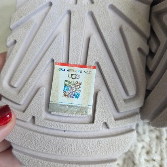 UGG Sport Yeah Sandals Women's Size 8 Platform Slingback Lavender Pink - Picture 7 of 7